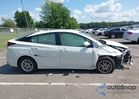 2019 Toyota Prius Xle из США, поврежденный, VIN JTDL9RFUXK3005970
